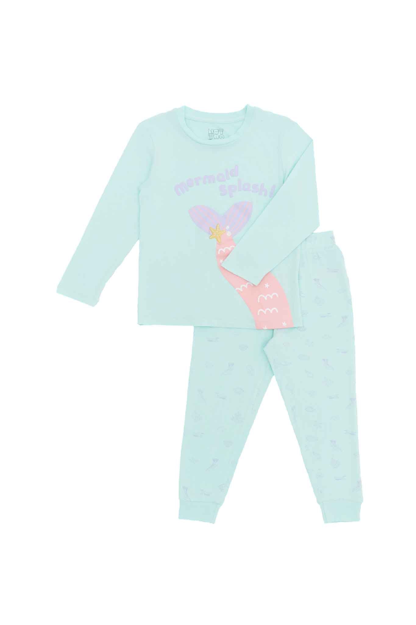 Not Too Big Mermaid Bamboo Pyjamas - 2 Packs