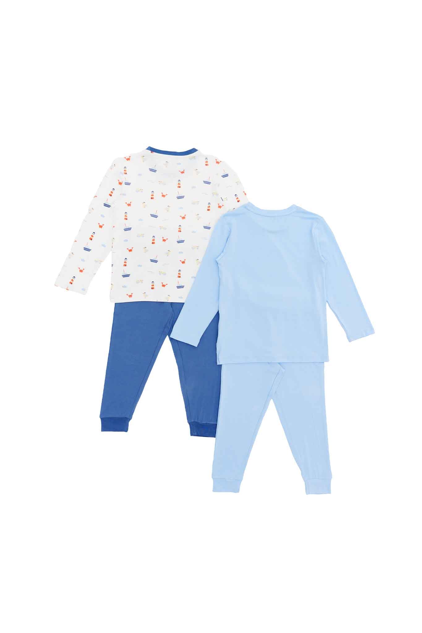 Not Too Big Captain Bamboo Pyjamas - 2 Packs