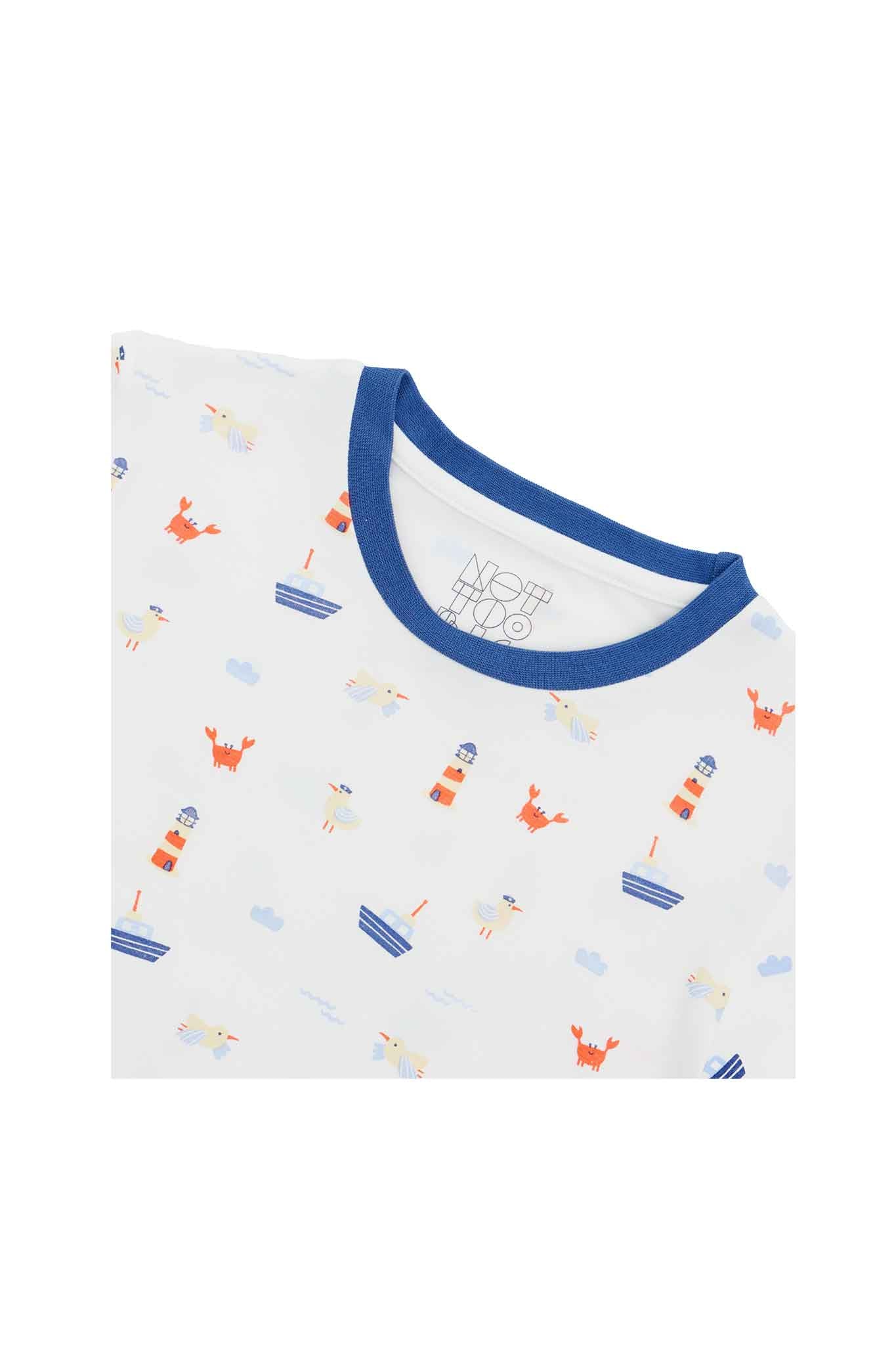 Not Too Big Captain Bamboo Pyjamas - 2 Packs