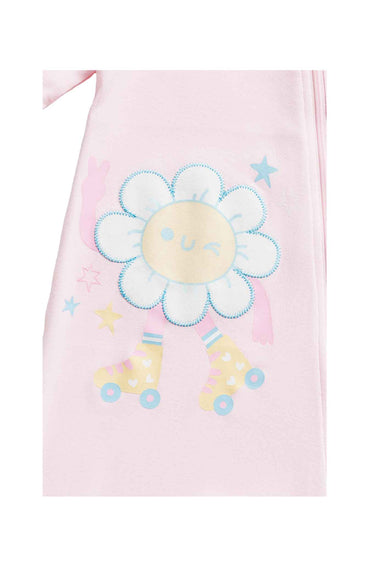 Not Too Big Roller Babes Bamboo Sleepsuit Zipped 2 Pack