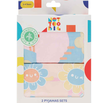 Not Too Big Roller Babes Bamboo Pyjamas 2 Pack