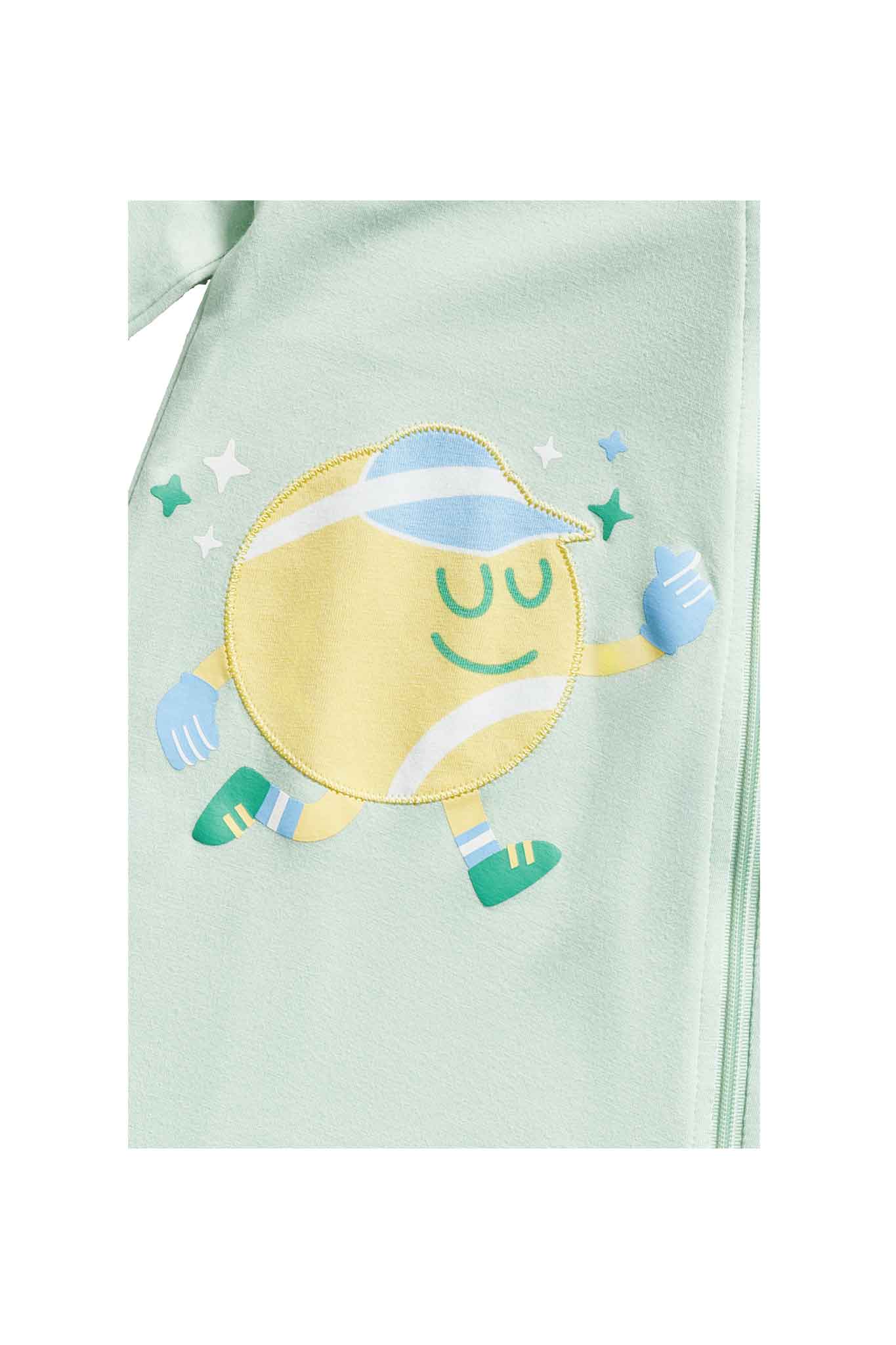 Not Too Big Racket Club Bamboo Sleepsuit Zipped 2 Pack