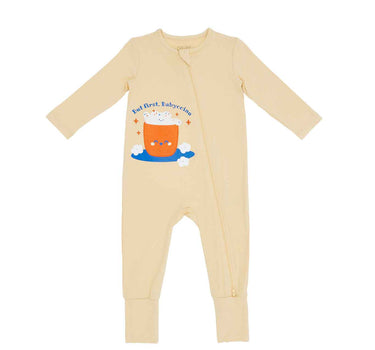 Not Too Big Breakfast Bunch Bamboo Sleepsuit 2 Packs