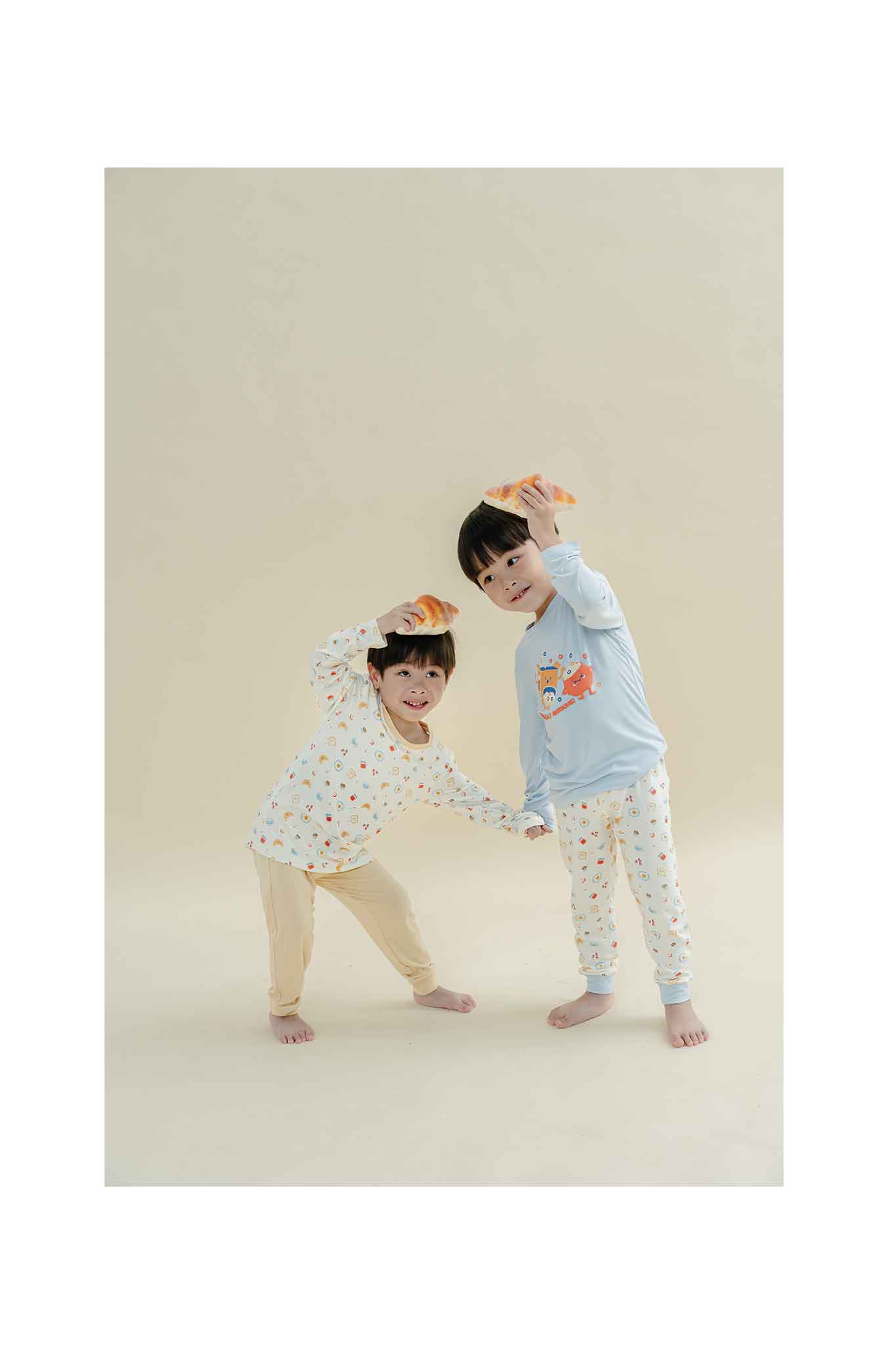 Not Too Big Breakfast Bunch Bamboo Pyjamas 2 Packs