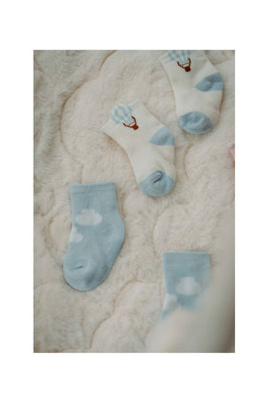 Not Too Big Sky Voyage Bamboo Socks 2 Packs