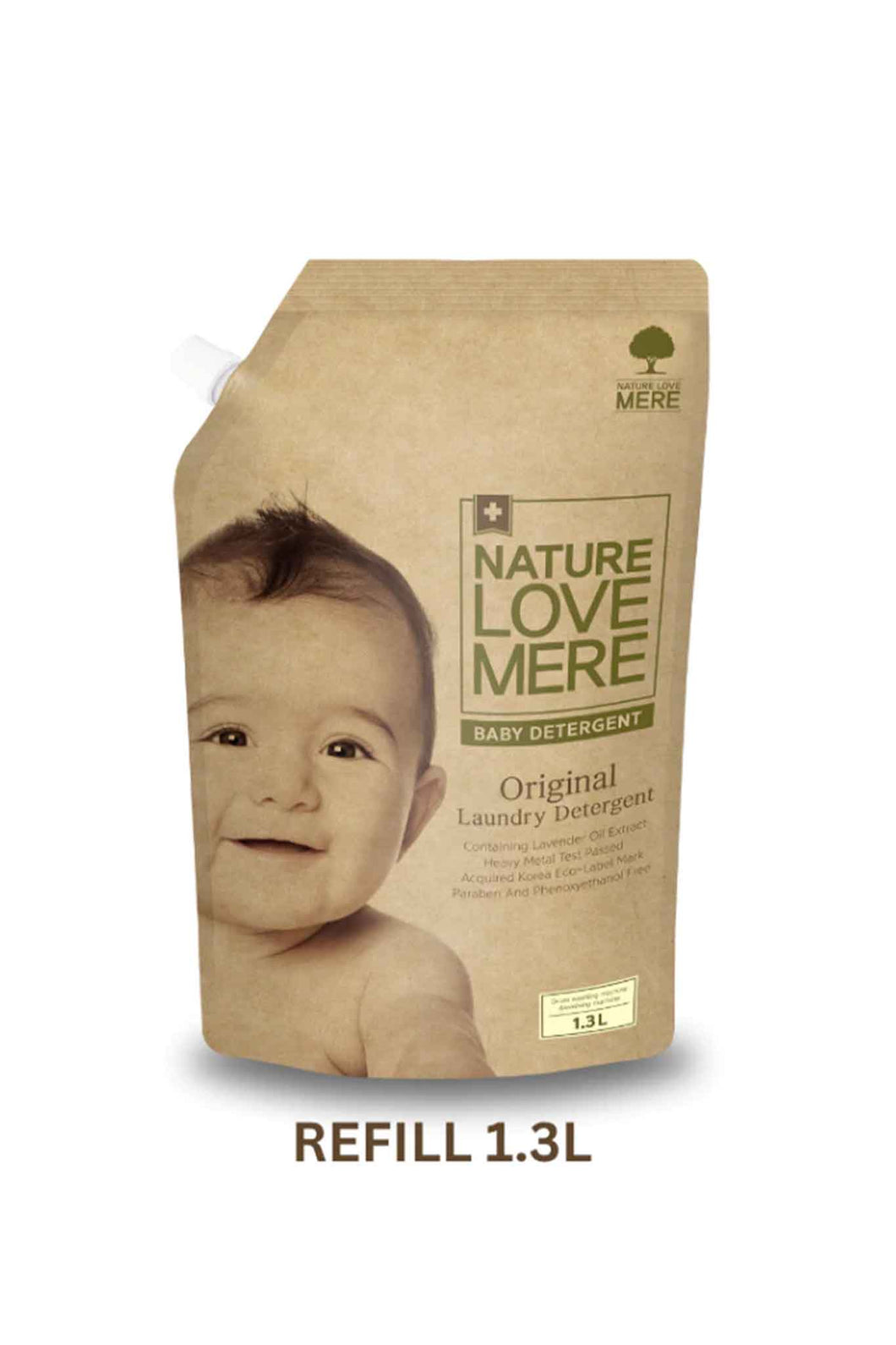 Nature Love Mere Laundry Detergent 1300ml Original Refill