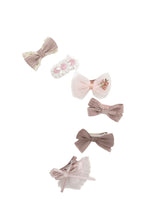 Load image into Gallery viewer, OFM Baby Hair Clip 6 Piece Set - Pink
