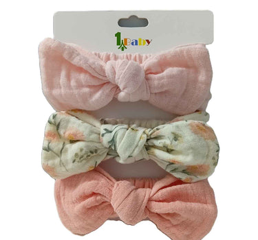 OFM Baby Headband 3 Piece Set - Multi