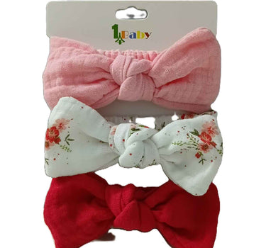 OFM Baby Headband 3 Piece Set - Multi