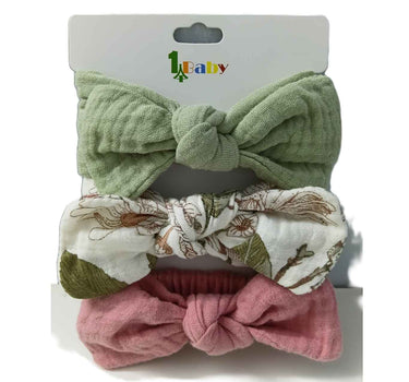 OFM Baby Headband 3 Piece Set - Multi