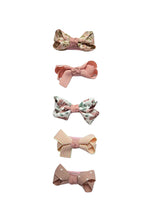 Load image into Gallery viewer, OFM Baby Hair Clip 5 Piece Set - Pink
