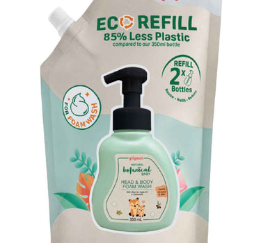 Pigeon Botanical Baby Foam Wash Refill 600ml