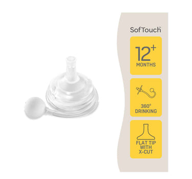 Pigeon Softouch Straw Set