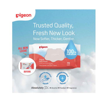 Pigeon Aqua Baby Wipes