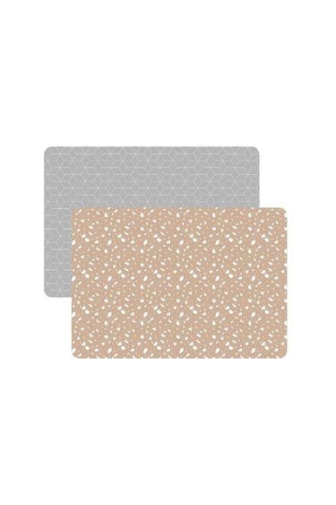 Gingerbubs Medium Mat Santai Sand / Harmony Dove Grey