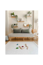 Load image into Gallery viewer, Gingerbubs Medium Mat Santai Sand / Harmony Dove Grey
