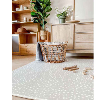 Gingerbubs Large Mat Speckled Dove Grey