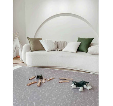 Gingerbubs Large Mat Speckled Dove Grey