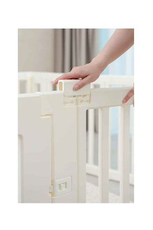 Gingerbubs Playpen Pearl White