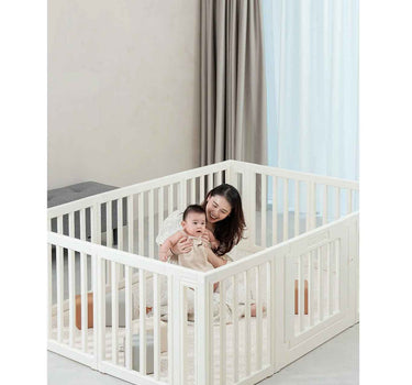 Gingerbubs Playpen Pearl White