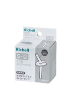 Load image into Gallery viewer, Richell Straw Set S12 For Axstars Cup De Straw Training 150ml 6M+
