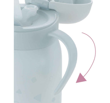 Richell T.L.I No-Spill Insulated Straw Cup 300