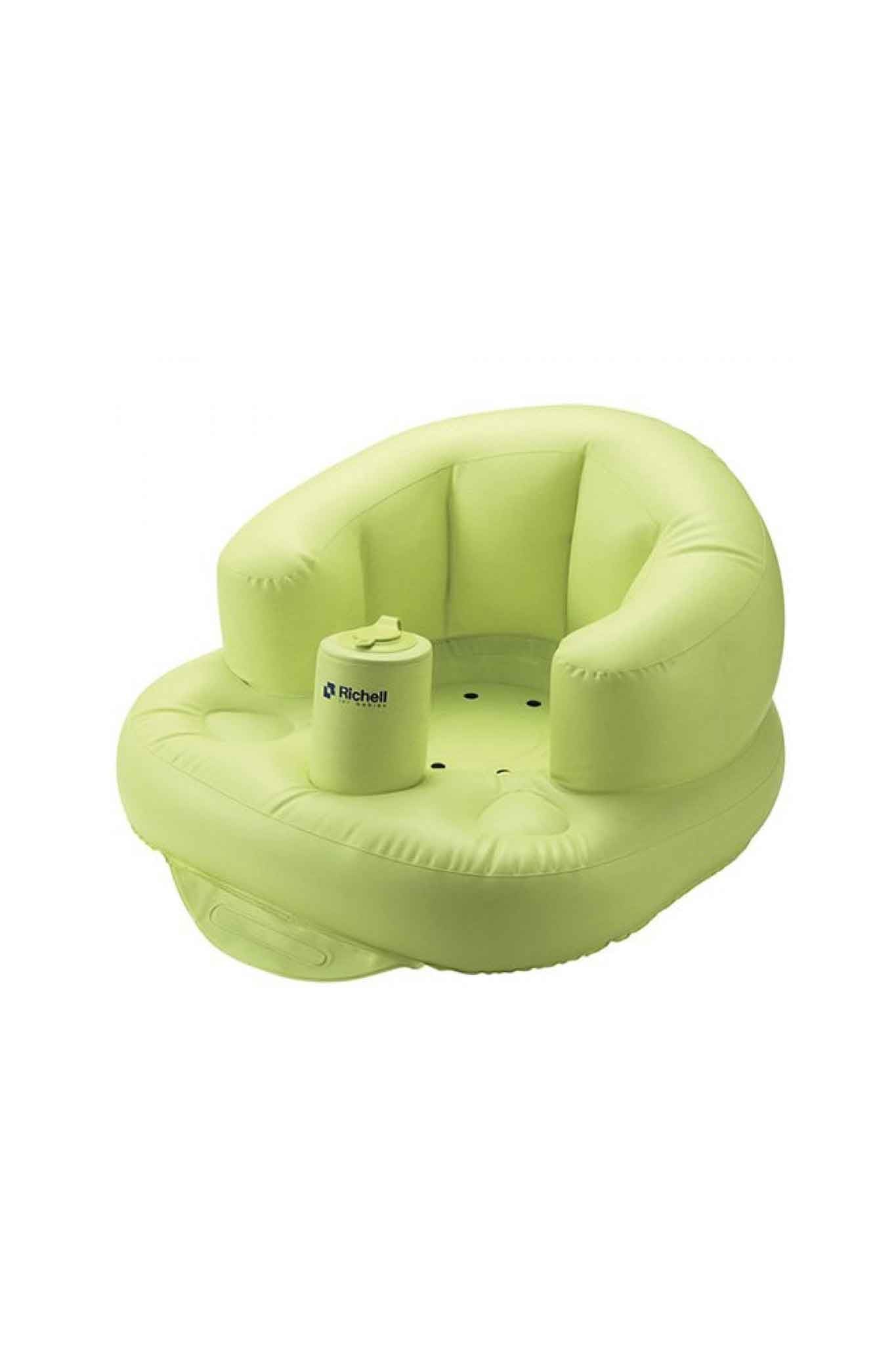 Richell Soft K Airy Baby Chair Green