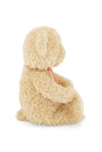 Load image into Gallery viewer, Snuggle Bunnies - Arthur The Bear - Red Stripe Ribbon Bow
