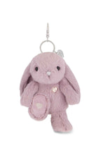 Load image into Gallery viewer, Snuggle Bunnies - Penelope The Bunny Keyring - Periwinkle
