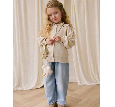 Snuggle Bunnies - Rosie The Duck Keyring - Neck Bow