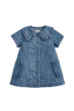 Load image into Gallery viewer, Mamas &amp; Papas Denim Shirt Dress
