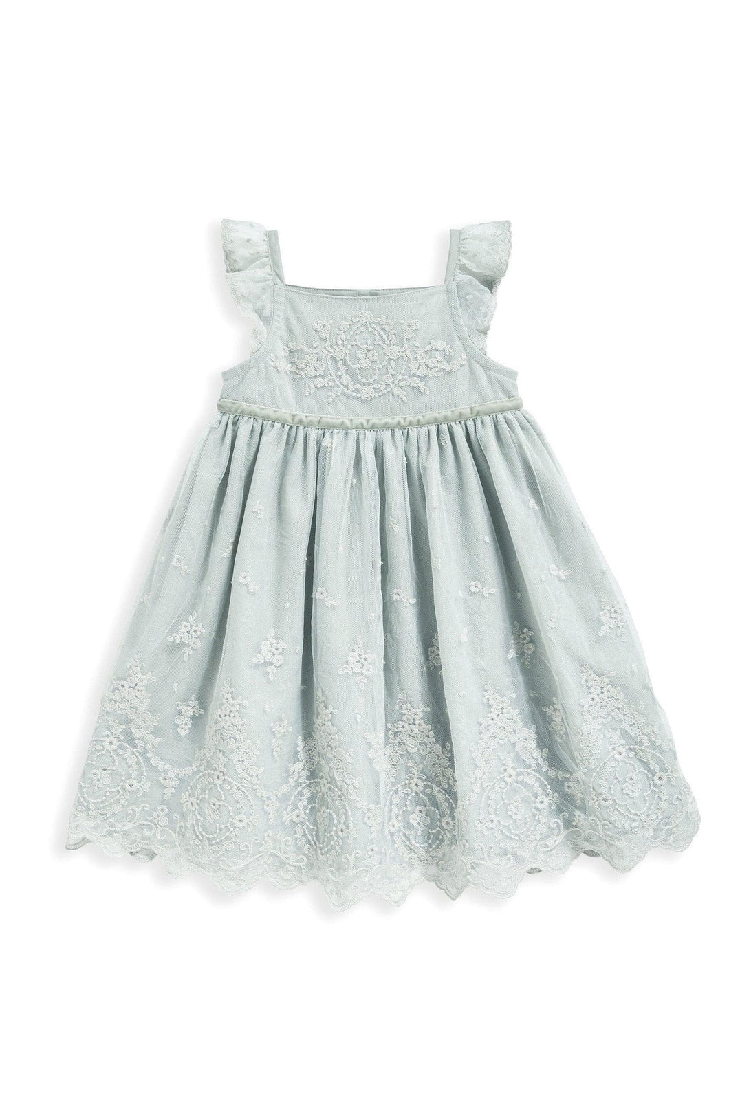 Mamas & Papas Blue Lace Dress