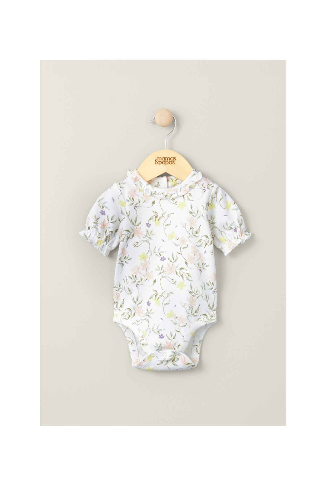 Mamas & Papas Floral Aop Bodysuits