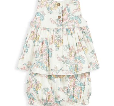 Mamas & Papas Rose Tee and Bloomer 2 Pack