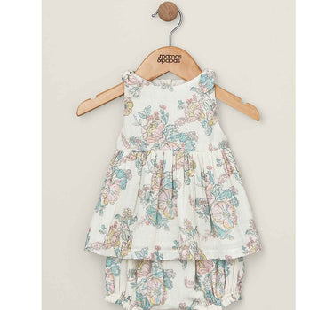 Mamas & Papas Rose Tee and Bloomer 2 Pack