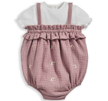 Mamas & Papas Bodysuits and Shirt Romper 2 Pack