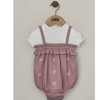 Mamas & Papas Bodysuits and Shirt Romper 2 Pack