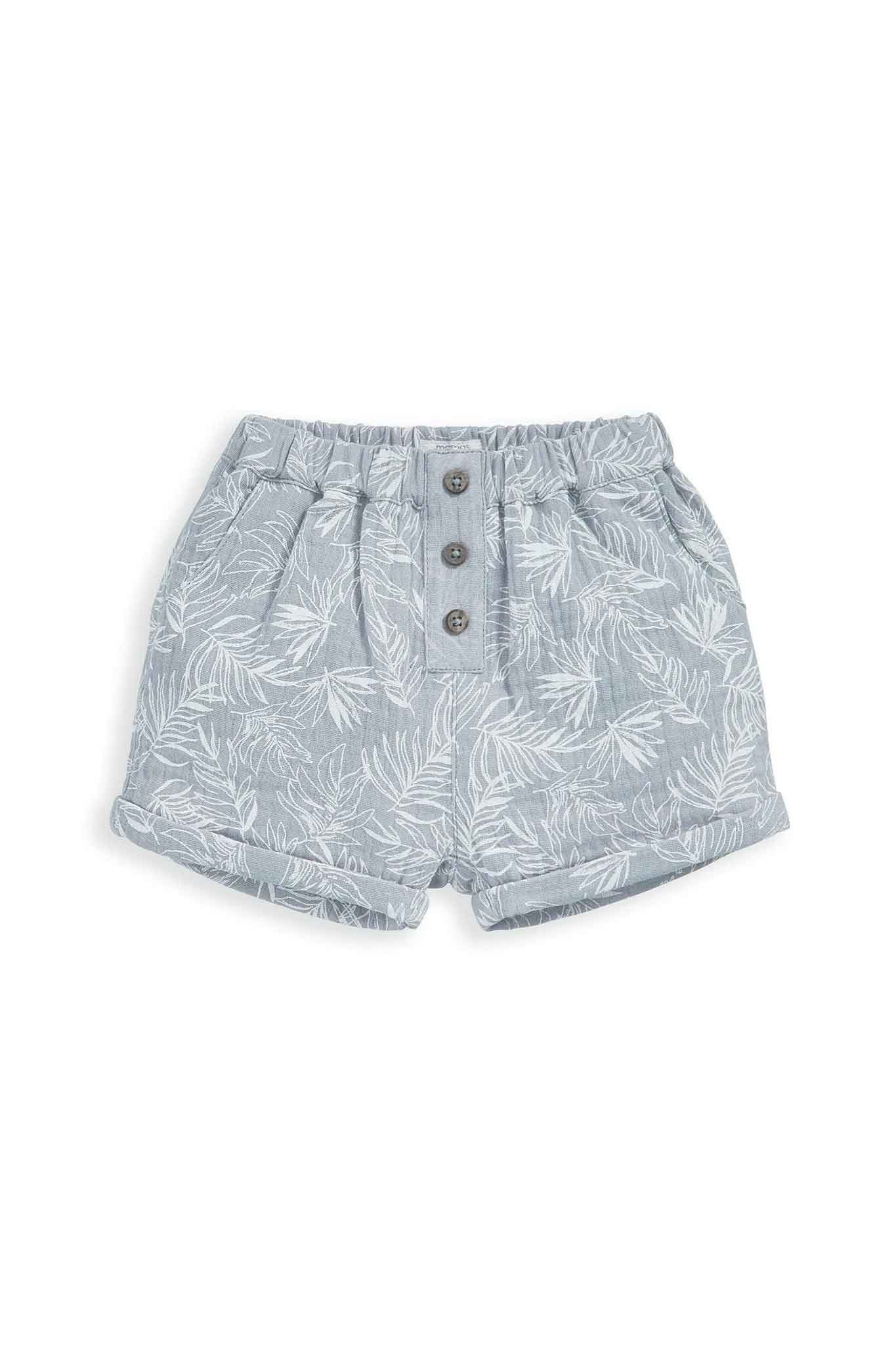 Mamas & Papas Palm Shirt and Short 2 Pack