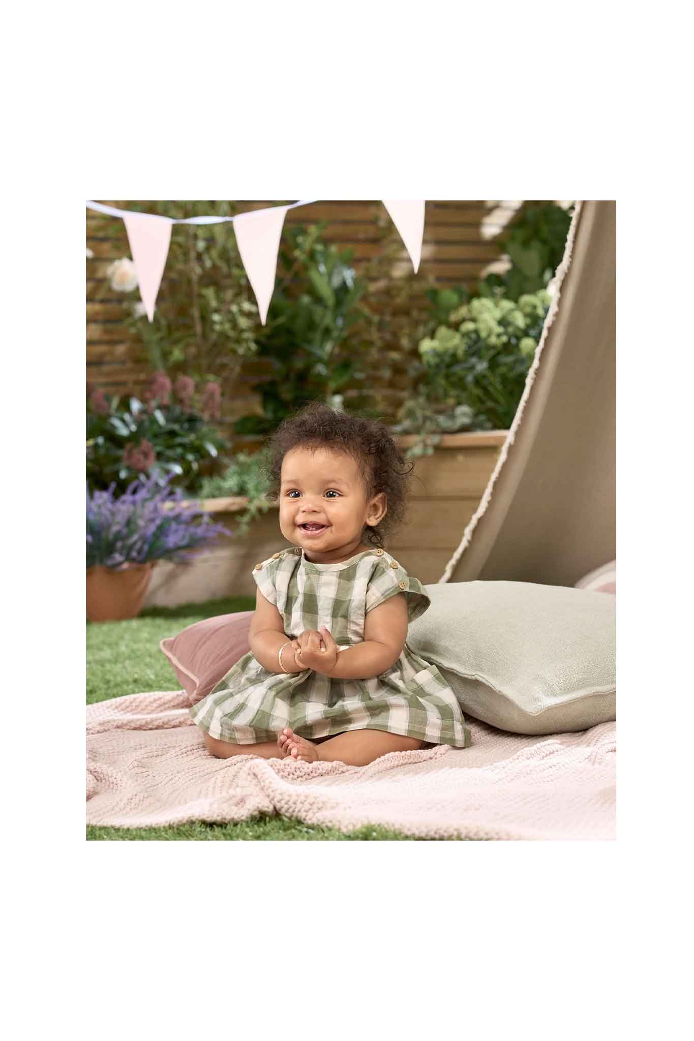 Mamas and Papas 2 Piece Gingham Set