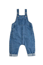 Load image into Gallery viewer, Mamas &amp; Papas 2 Piece Tee &amp; Denim Dungaree
