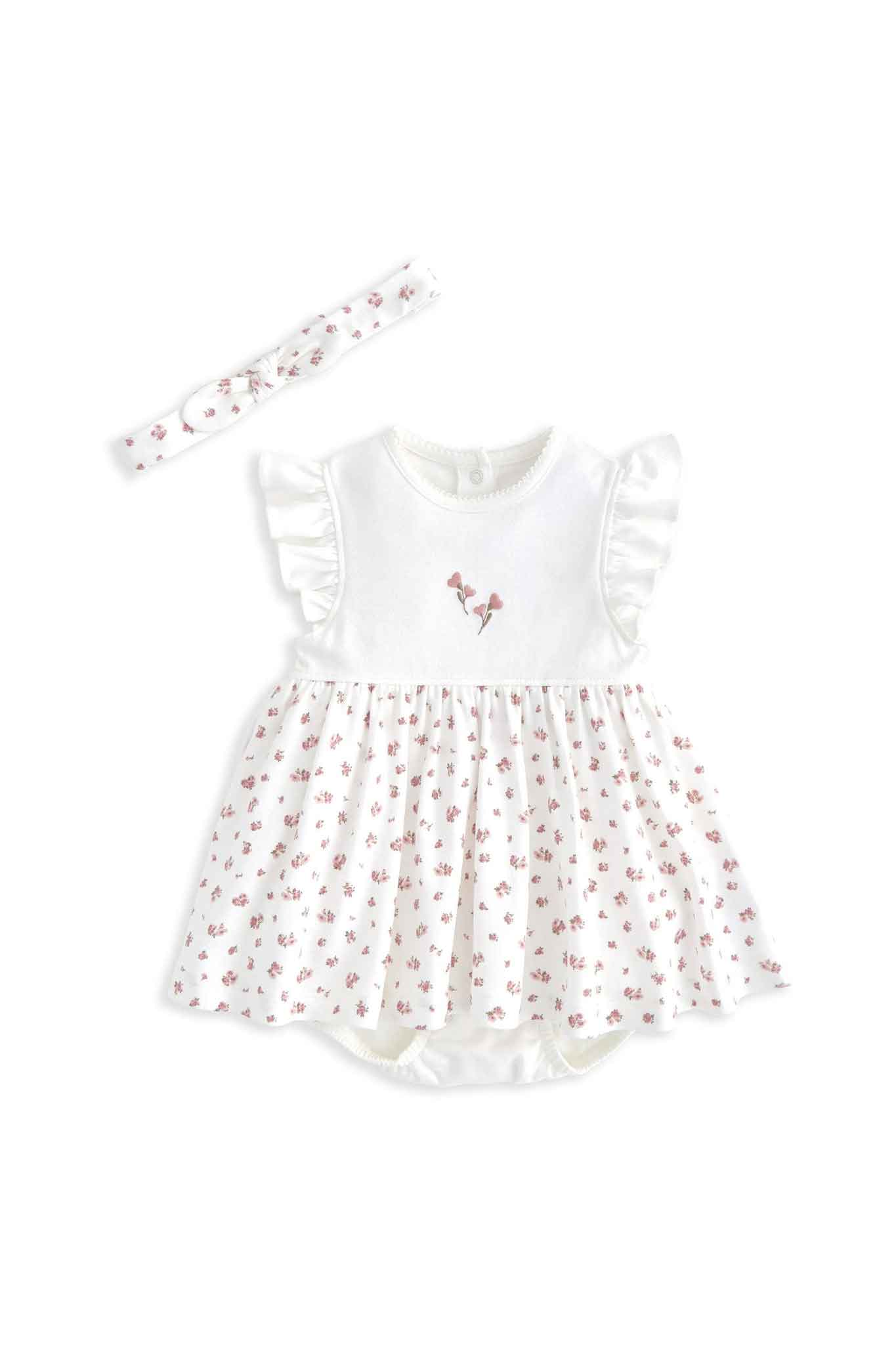 Mamas & Papas Dress and Headband Set 2 Pack