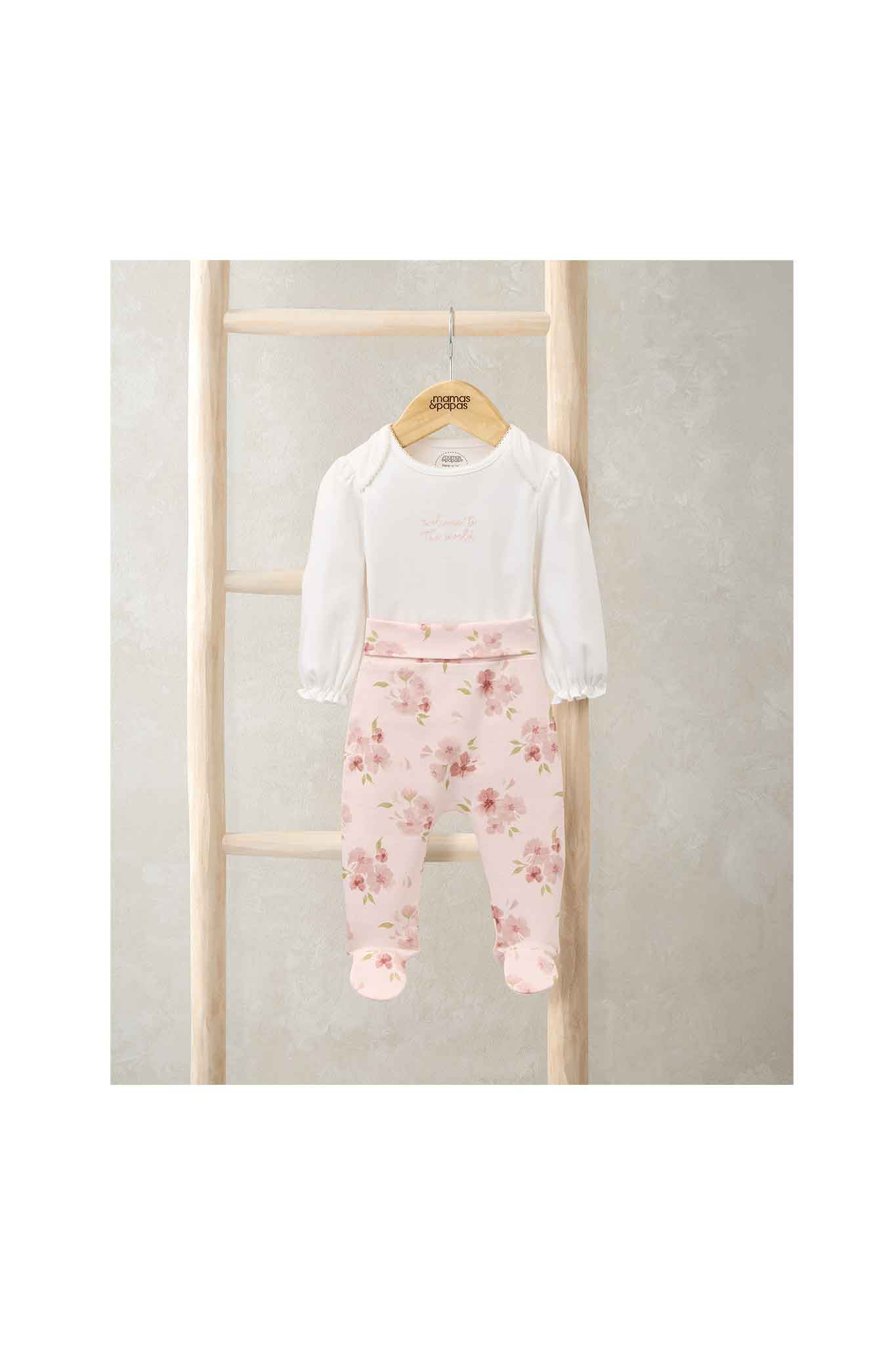 Mamas & Papas Bodysuits and Legging Set 2 Pack