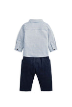 Load image into Gallery viewer, Mamas &amp; Papas Shirt and Trouser Brace Set

