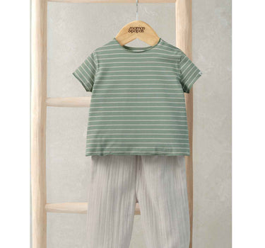 Mamas & Papas Stripe Tee and Trouser