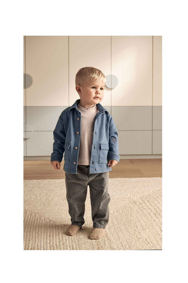 Mamas & Papas Denim Shacket and Tee