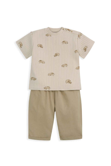 Mamas & Papas T-Shirt and Trouser 2 Pack