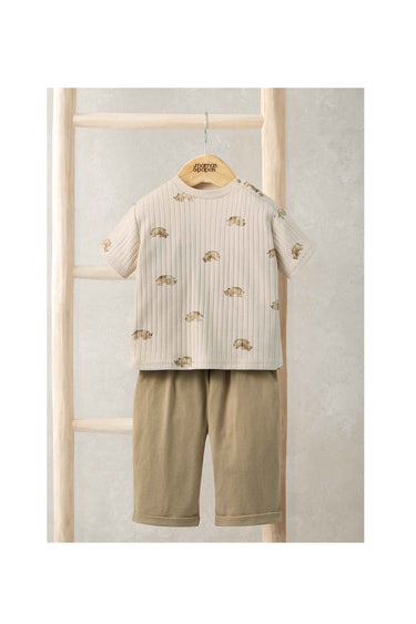 Mamas & Papas T-Shirt and Trouser 2 Pack