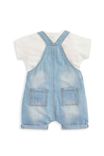 Load image into Gallery viewer, Mamas &amp; Papas Denim Dungaree Set 2 Pack
