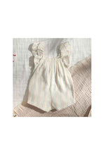 Load image into Gallery viewer, Mamas &amp; Papas Stripe Frill Sleeve Romper

