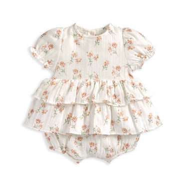 Mamas & Papas Daisy Pplm Shirt Romper